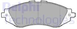 DELPHI set placute frana, frana disc DELPHI LP1304 (LP1304)