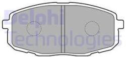 DELPHI set placute frana, frana disc DELPHI LP1819 (LP1819)