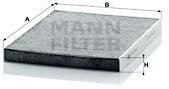 Mann-filter Filtru, aer habitaclu MANN-FILTER CUK 2436 (CUK 2436)