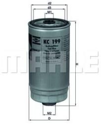 MAHLE filtru combustibil MAHLE KC 199 (KC 199) - automobilus