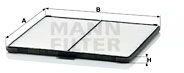Mann-filter Filtru, aer habitaclu MANN-FILTER CU 2012 (CU 2012) - automobilus