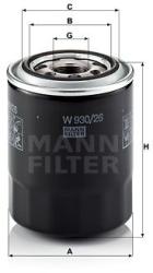 Mann-filter Filtru ulei MANN-FILTER W 930/26 (W 930/26) - automobilus