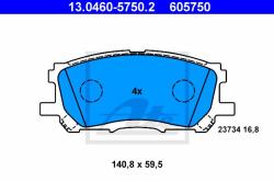 ATE set placute frana, frana disc ATE 13.0460-5750.2 (13.0460-5750.2)