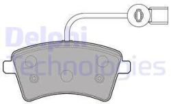 DELPHI set placute frana, frana disc DELPHI LP2504 (LP2504)
