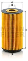 Mann-filter Filtru ulei MANN-FILTER HU 8010 z (HU 8010 z) - automobilus