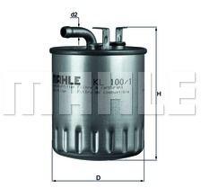 MAHLE filtru combustibil MAHLE KL 100/1 (KL 100/1) - automobilus