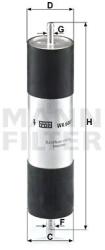Mann-filter filtru combustibil MANN-FILTER WK 6001 - automobilus