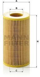 Mann-filter Filtru ulei MANN-FILTER HU 718/1 k (HU 718/1 k) - automobilus