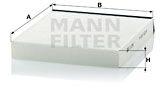 Mann-filter Filtru, aer habitaclu MANN-FILTER CU 2240 (CU 2240)