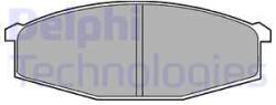 DELPHI set placute frana, frana disc DELPHI LP373 (LP373)