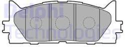 DELPHI set placute frana, frana disc DELPHI LP2169 (LP2169)