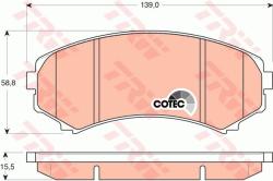 TRW set placute frana, frana disc TRW GDB3246 - automobilus