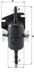 Mann-filter filtru combustibil MANN-FILTER WK 510 (WK 510) - automobilus