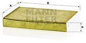 Mann-filter Filtru, aer habitaclu MANN-FILTER FreciousPlus FP 27 009 (FP 27 009)