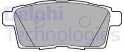 DELPHI set placute frana, frana disc DELPHI LP2052 (LP2052)