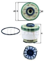 MAHLE filtru combustibil MAHLE KX 385D (KX 385D) - automobilus