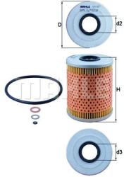 MAHLE Filtru ulei MAHLE OX 187D (OX 187D) - automobilus