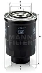 Mann-filter filtru combustibil MANN-FILTER WK 8018 x (WK 8018 x) - automobilus