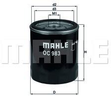 MAHLE Filtru ulei MAHLE OC 983 (OC 983) - automobilus