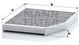 Mann-filter Filtru, aer habitaclu MANN-FILTER CUK 29 007 (CUK 29 007)