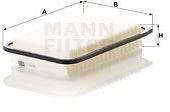 Mann-filter Filtru aer MANN-FILTER C 25 006 (C 25 006) - automobilus