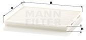Mann-filter Filtru, aer habitaclu MANN-FILTER CU 1828 (CU 1828)