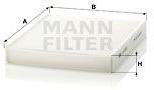 Mann-filter Filtru, aer habitaclu MANN-FILTER CU 2533-2 (CU 2533-2) - automobilus
