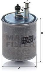 Mann-filter filtru combustibil MANN-FILTER WK 918/2 x (WK 918/2 x) - automobilus