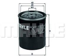 MAHLE Filtru ulei MAHLE OC 617 (OC 617) - automobilus