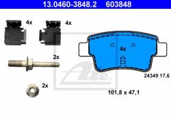 ATE set placute frana, frana disc ATE 13.0460-3848.2 (13.0460-3848.2)