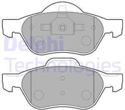 DELPHI set placute frana, frana disc DELPHI LP1714 - automobilus