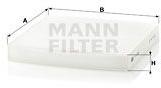 Mann-filter Filtru, aer habitaclu MANN-FILTER CU 2358 - automobilus