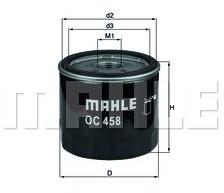MAHLE Filtru ulei MAHLE OC 458 (OC 458) - automobilus