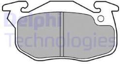 DELPHI set placute frana, frana disc DELPHI LP1053 (LP1053)