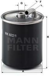 Mann-filter filtru combustibil MANN-FILTER WK 822/1 - automobilus
