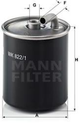Mann-filter filtru combustibil MANN-FILTER WK 822/1 (WK 822/1) - automobilus