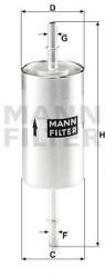 Mann-filter filtru combustibil MANN-FILTER WK 512/1 - automobilus