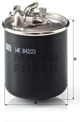 Mann-filter filtru combustibil MANN-FILTER WK 842/23 x (WK 842/23 x) - automobilus