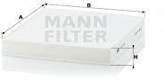 Mann-filter Filtru, aer habitaclu MANN-FILTER CU 2141 (CU 2141)