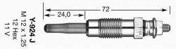 NGK Bujie incandescenta NGK D-Power 7906 (7906)
