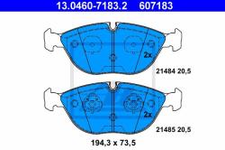 ATE set placute frana, frana disc ATE 13.0460-7183.2 (13.0460-7183.2)
