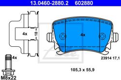 ATE set placute frana, frana disc ATE 13.0460-2880.2 - automobilus