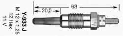 NGK Bujie incandescenta NGK D-Power 7947 (7947)