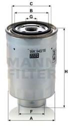 Mann-filter filtru combustibil MANN-FILTER WK 940/16 x - automobilus