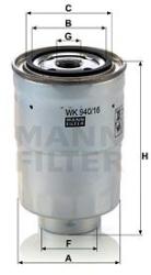 Mann-filter filtru combustibil MANN-FILTER WK 940/16 x (WK 940/16 x) - automobilus
