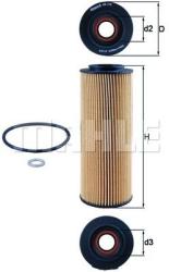 MAHLE Filtru ulei MAHLE OX 775D (OX 775D) - automobilus