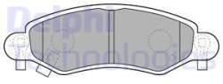 DELPHI set placute frana, frana disc DELPHI LP1500 (LP1500)