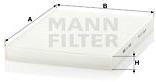 Mann-filter Filtru, aer habitaclu MANN-FILTER CU 2882 (CU 2882)