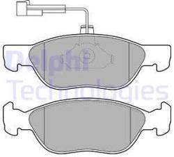 DELPHI set placute frana, frana disc DELPHI LP1586 (LP1586)