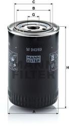 Mann-filter Filtru ulei MANN-FILTER W 940/69 - automobilus